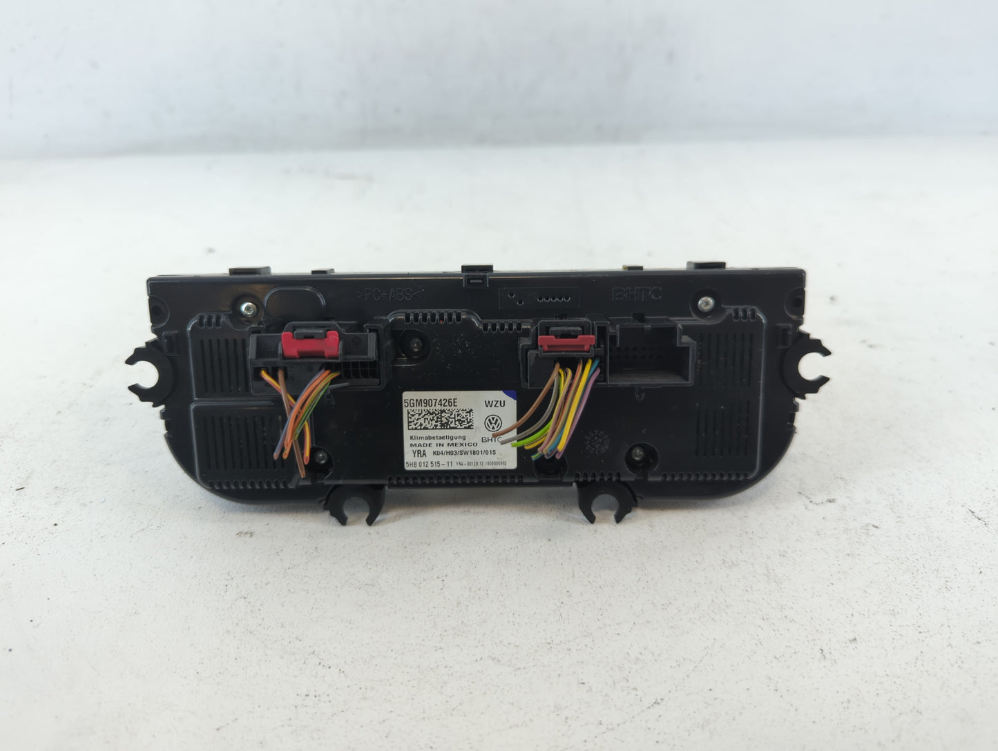 2017 Volkswagen Golf Climate Control Module Temperature AC/Heater Replacement P/N:5GM907426E Fits OEM Used Auto Parts - Oemu