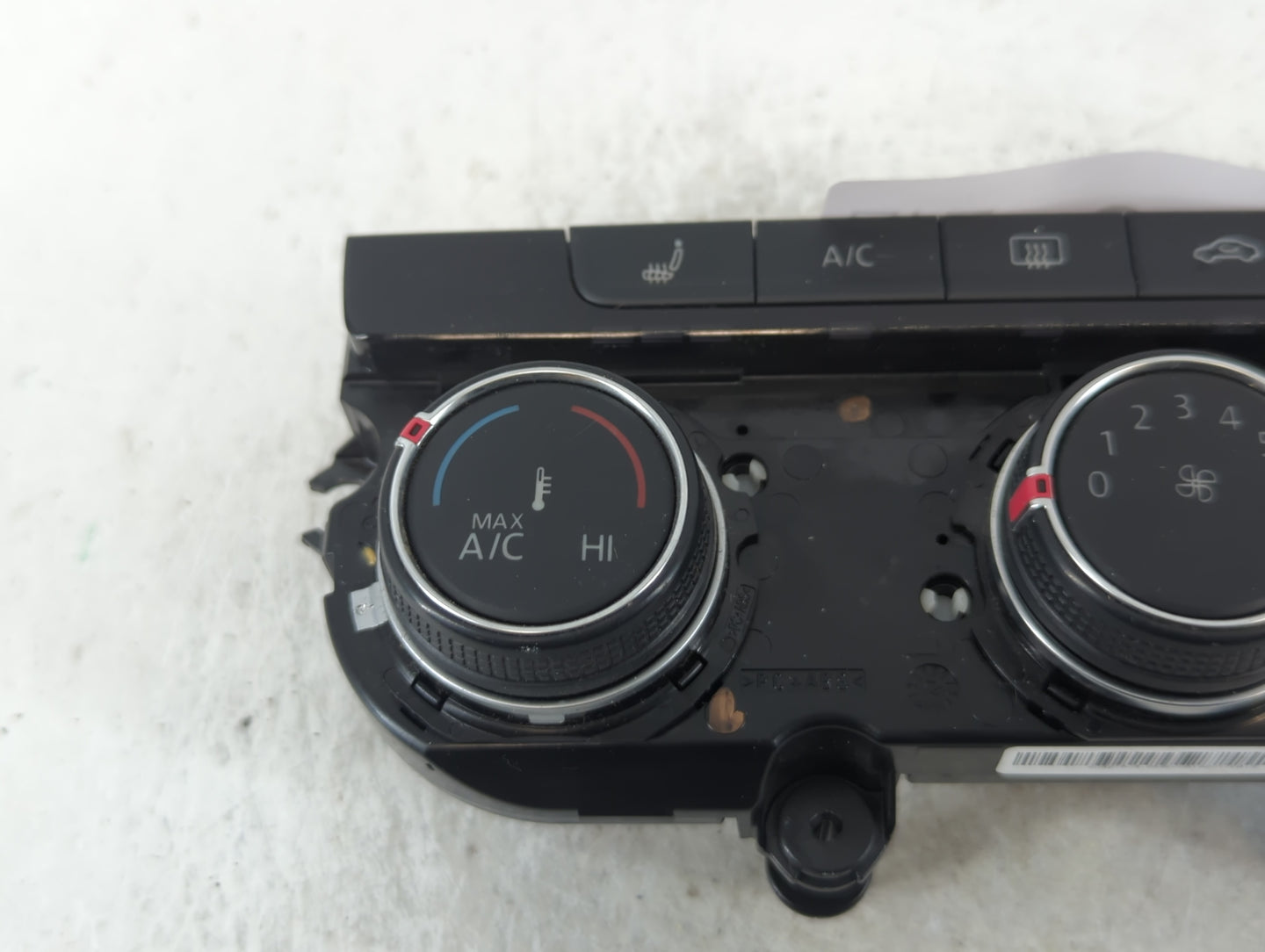2017 Volkswagen Golf Climate Control Module Temperature AC/Heater Replacement P/N:5GM907426E Fits OEM Used Auto Parts - Oemu