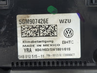 2017 Volkswagen Golf Climate Control Module Temperature AC/Heater Replacement P/N:5GM907426E Fits OEM Used Auto Parts - Oemu