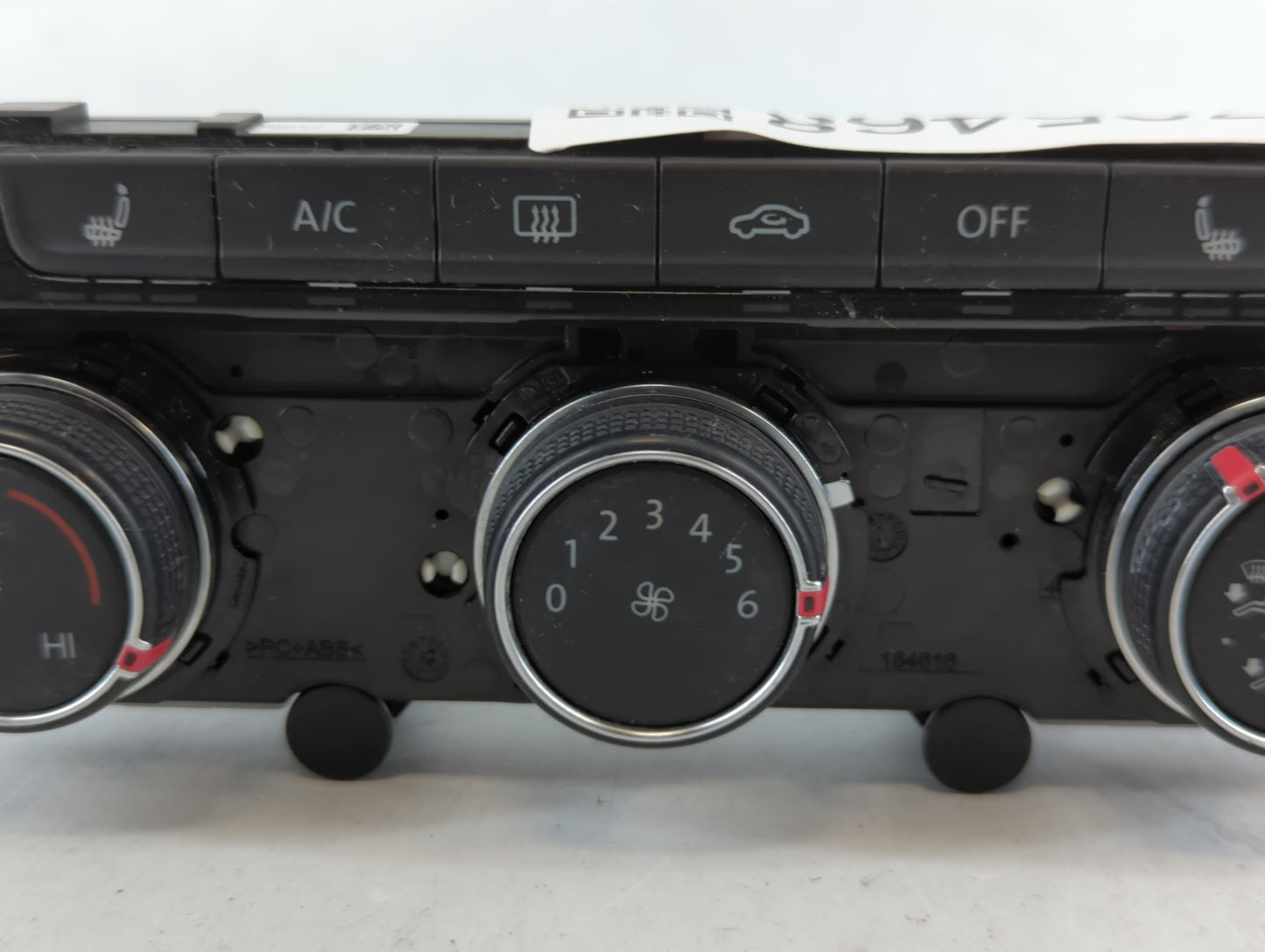 2017 Volkswagen Golf Climate Control Module Temperature AC/Heater Replacement P/N:5GM907426A Fits OEM Used Auto Parts - Oemu