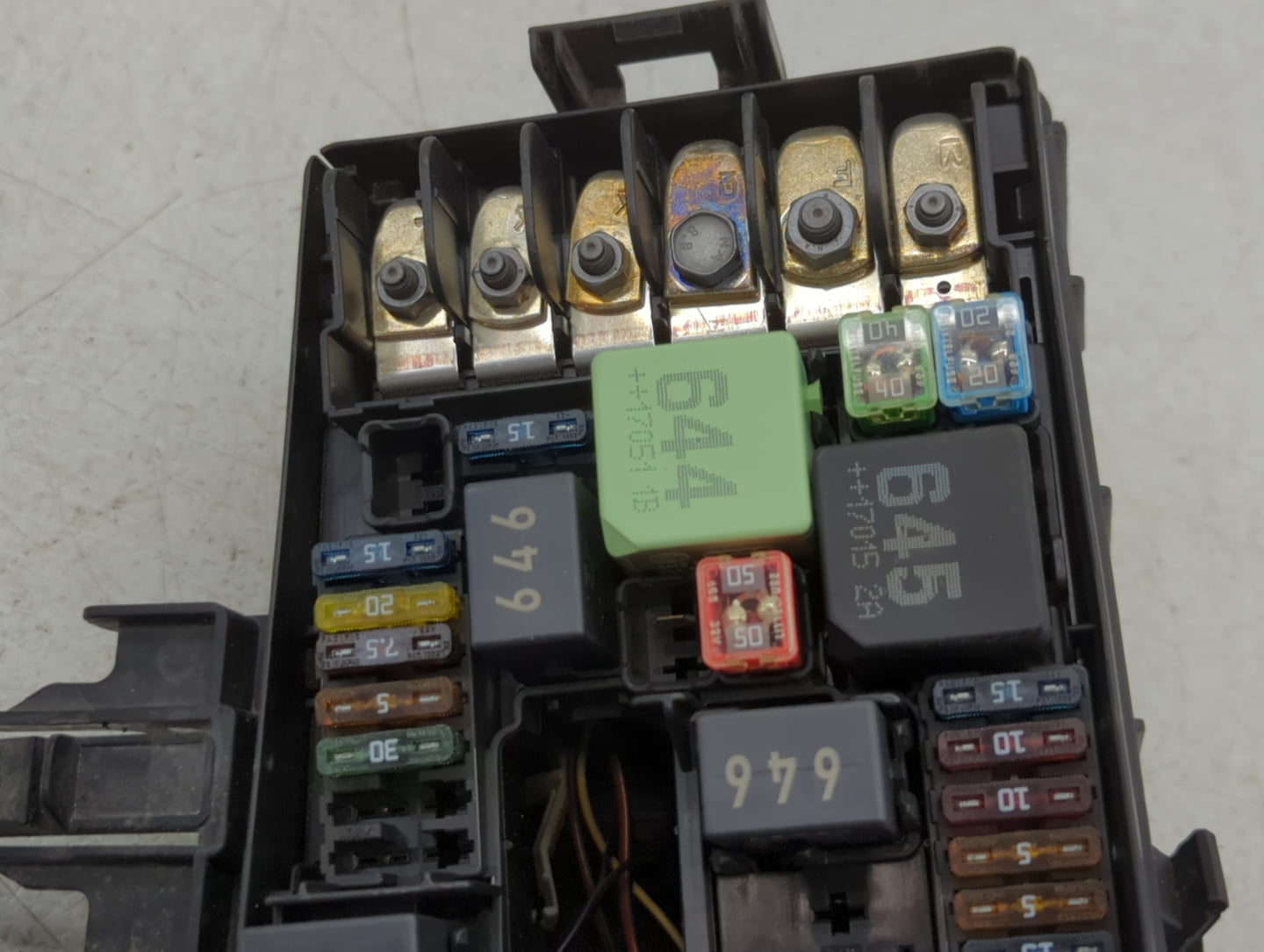 2015-2019 Volkswagen Golf Fusebox Fuse Box Panel Relay Module P/N:5Q0 907 361 D Fits Fits 2015 2016 2017 2018 2019 2020 2021