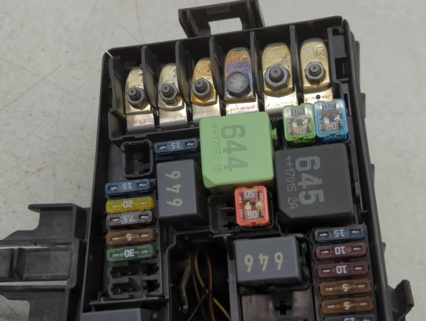 2015-2019 Volkswagen Golf Fusebox Fuse Box Panel Relay Module P/N:5Q0 907 361 D Fits Fits 2015 2016 2017 2018 2019 2020 2021