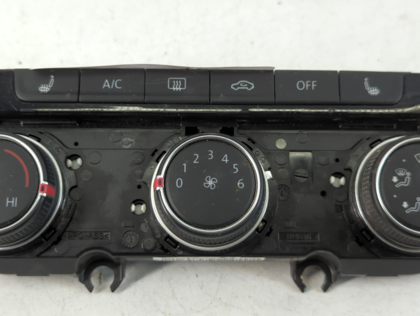 2017 Volkswagen Golf Climate Control Module Temperature AC/Heater Replacement P/N:5GM907426E Fits OEM Used Auto Parts - Oemu