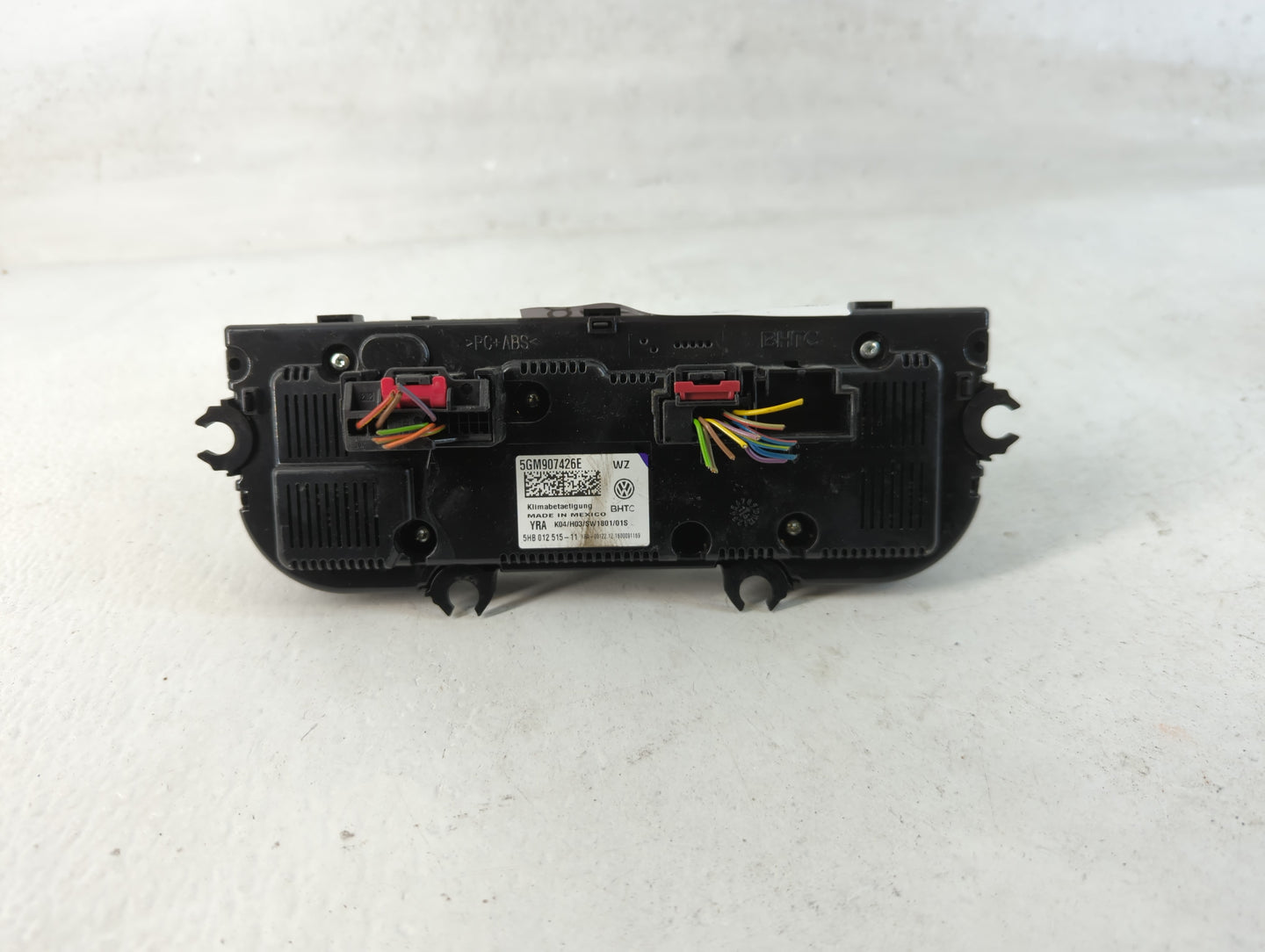2017 Volkswagen Golf Climate Control Module Temperature AC/Heater Replacement P/N:5GM907426E Fits OEM Used Auto Parts - Oemu