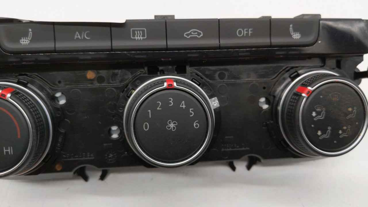2017 Volkswagen Golf Climate Control Module Temperature AC/Heater Replacement P/N:5GM907426E 5GM907426 Fits OEM Used Auto Pa