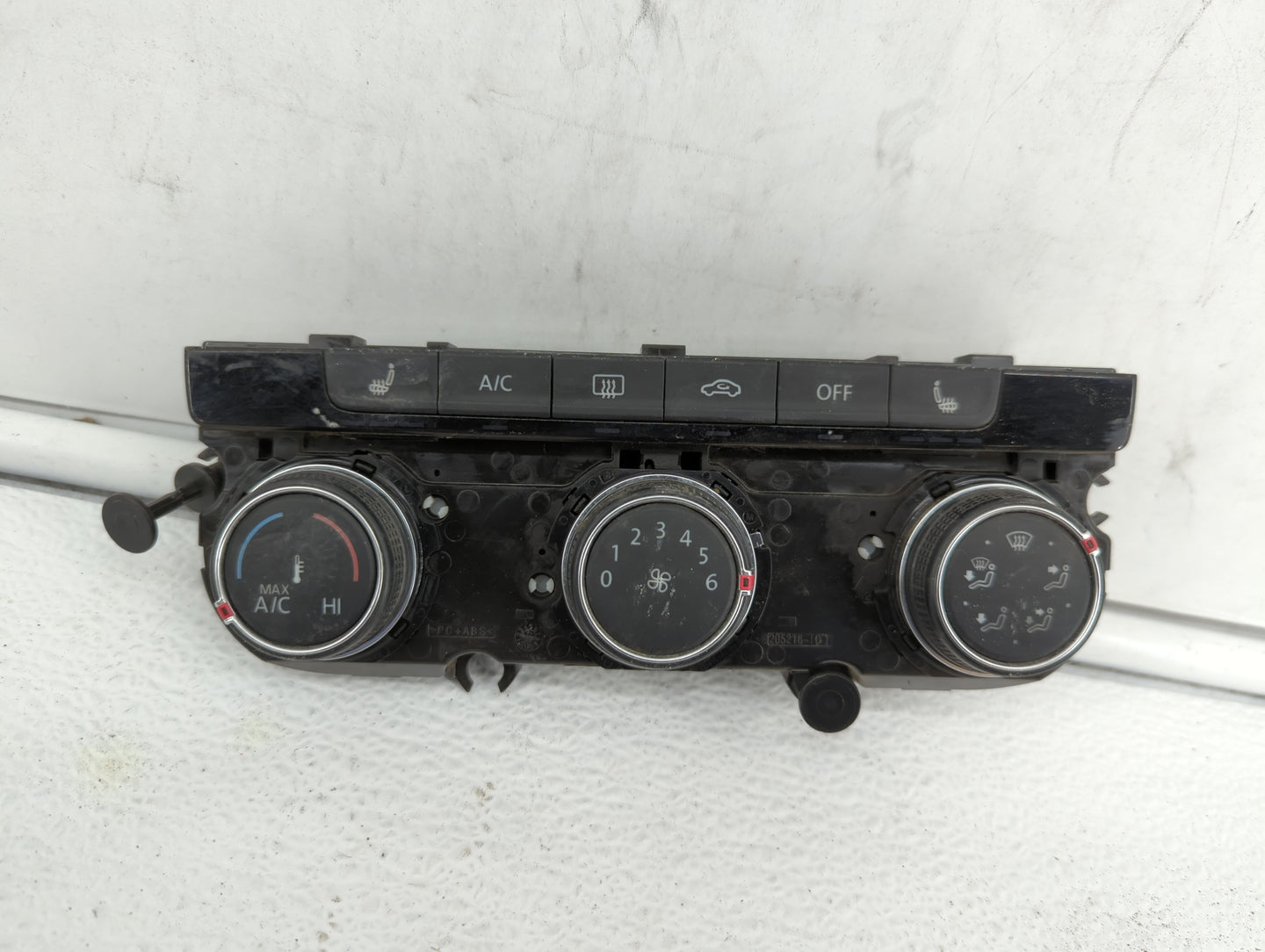 2017 Volkswagen Golf Climate Control Module Temperature AC/Heater Replacement P/N:5GM907426E 5GM907426 Fits OEM Used Auto Pa