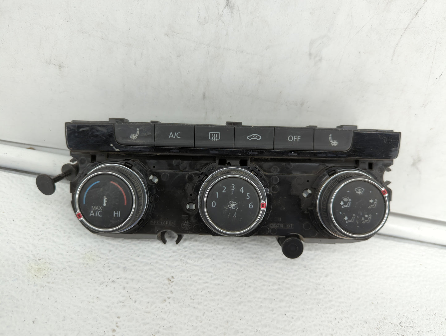 2017 Volkswagen Golf Climate Control Module Temperature AC/Heater Replacement P/N:5GM907426E 5GM907426 Fits OEM Used Auto Pa