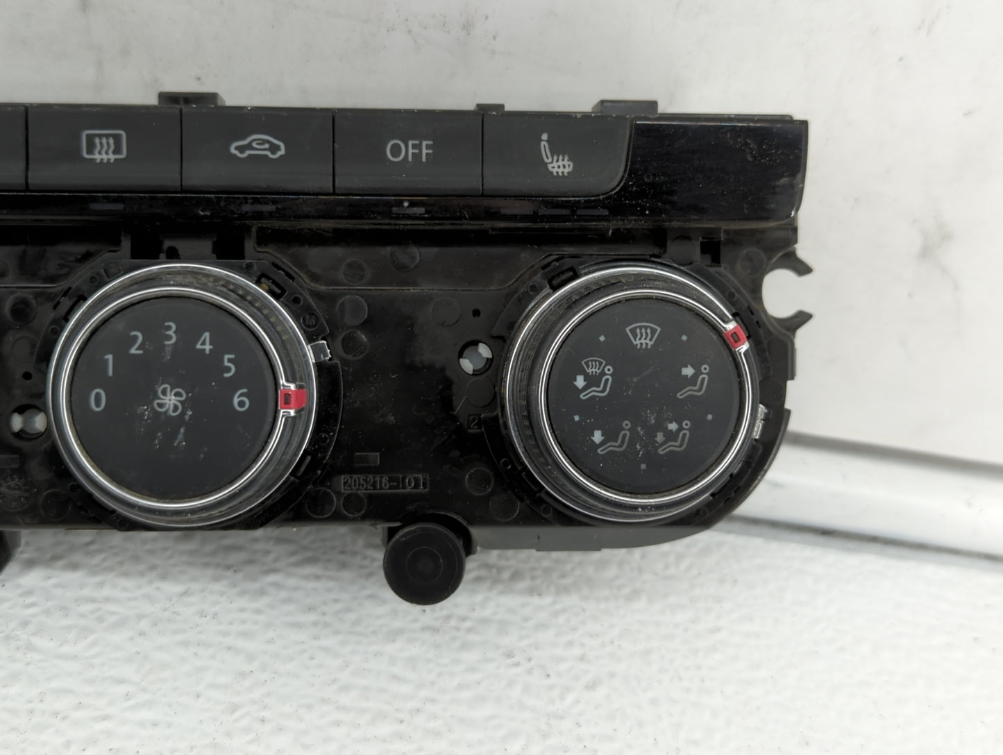 2017 Volkswagen Golf Climate Control Module Temperature AC/Heater Replacement P/N:5GM907426E 5GM907426 Fits OEM Used Auto Pa