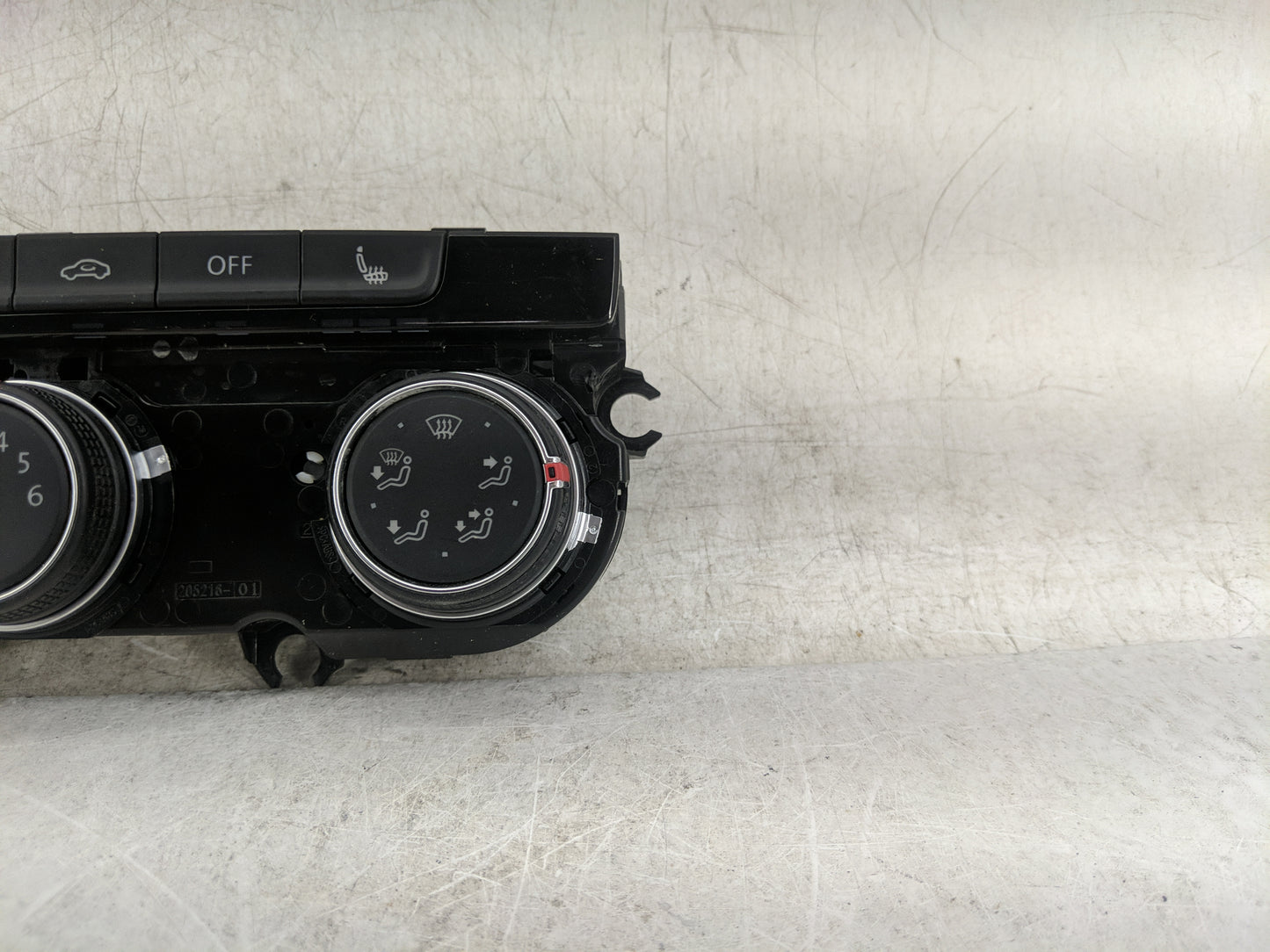 2017 Volkswagen Golf Gti Climate Control Module Temperature AC/Heater Replacement P/N:5GM907426E 5HB012515-11 Fits OEM Used 