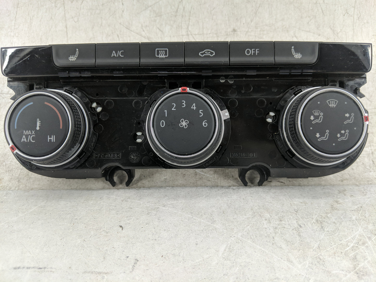 2017 Volkswagen Golf Gti Climate Control Module Temperature AC/Heater Replacement P/N:5GM907426E 5HB012515-11 Fits OEM Used 