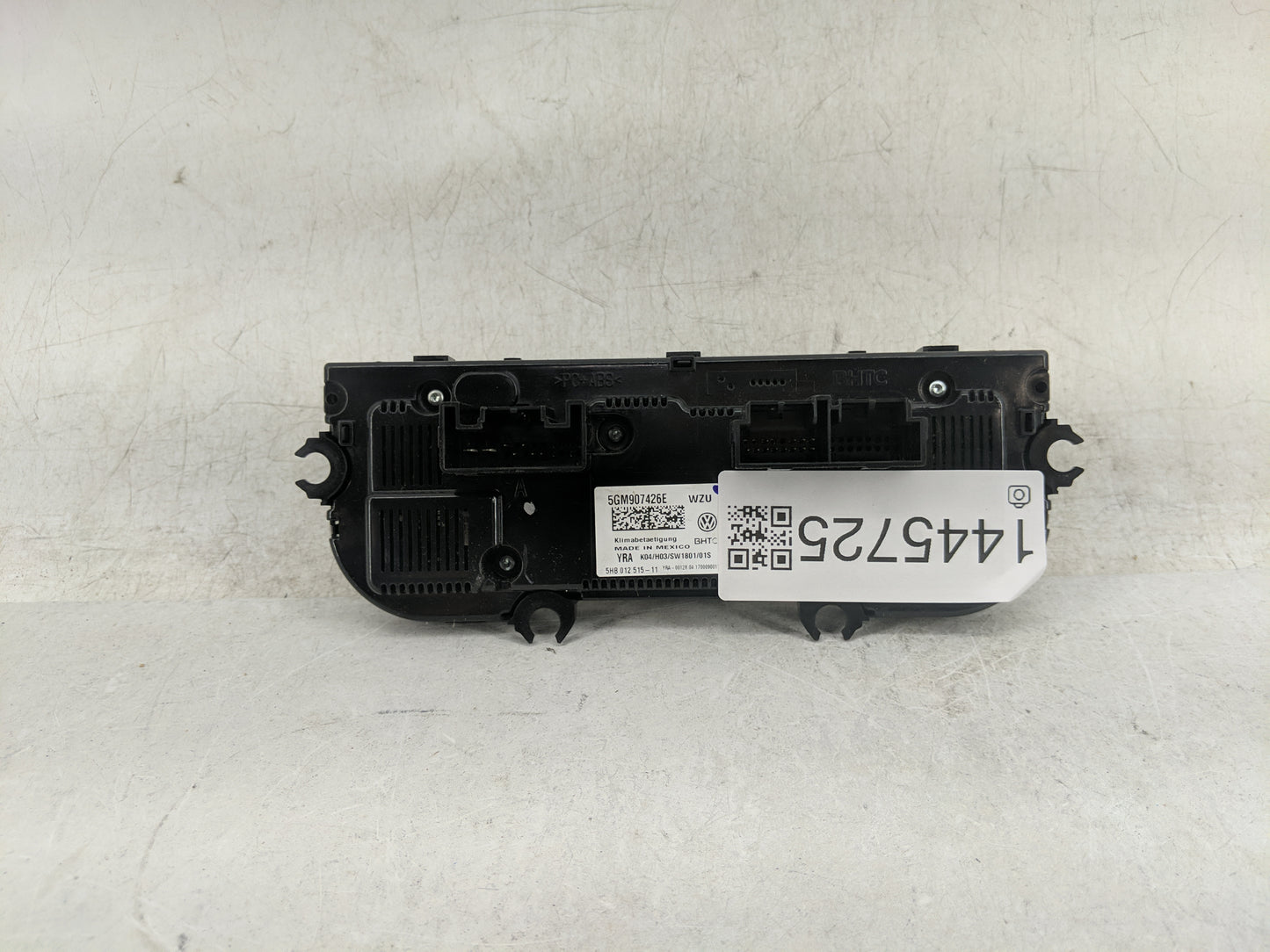 2017 Volkswagen Golf Gti Climate Control Module Temperature AC/Heater Replacement P/N:5GM907426E 5HB012515-11 Fits OEM Used 
