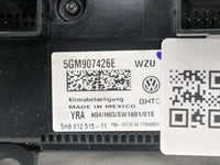 2017 Volkswagen Golf Gti Climate Control Module Temperature AC/Heater Replacement P/N:5GM907426E 5HB012515-11 Fits OEM Used 