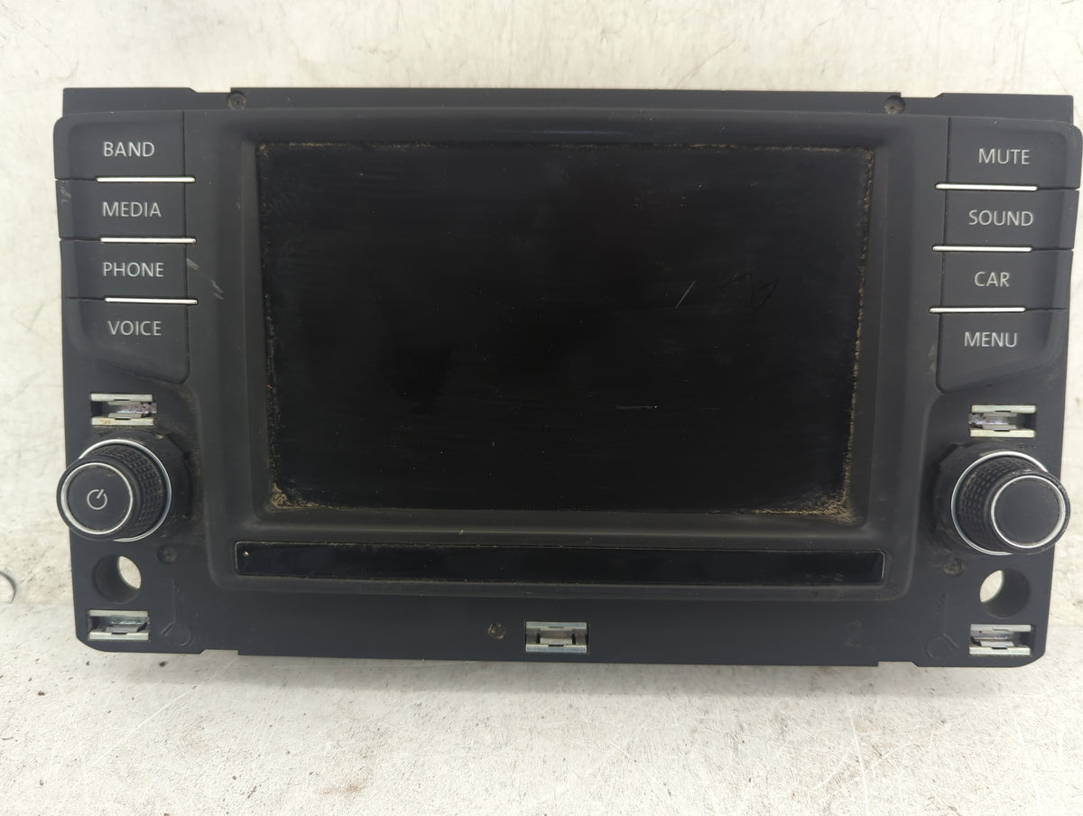 2017 Volkswagen Golf Gti Information Radio Display Screen - Oemusedautoparts1.com