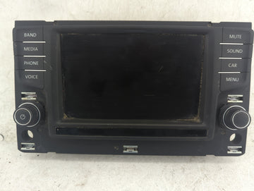 2017 Volkswagen Golf Gti Information Radio Display Screen - Oemusedautoparts1.com