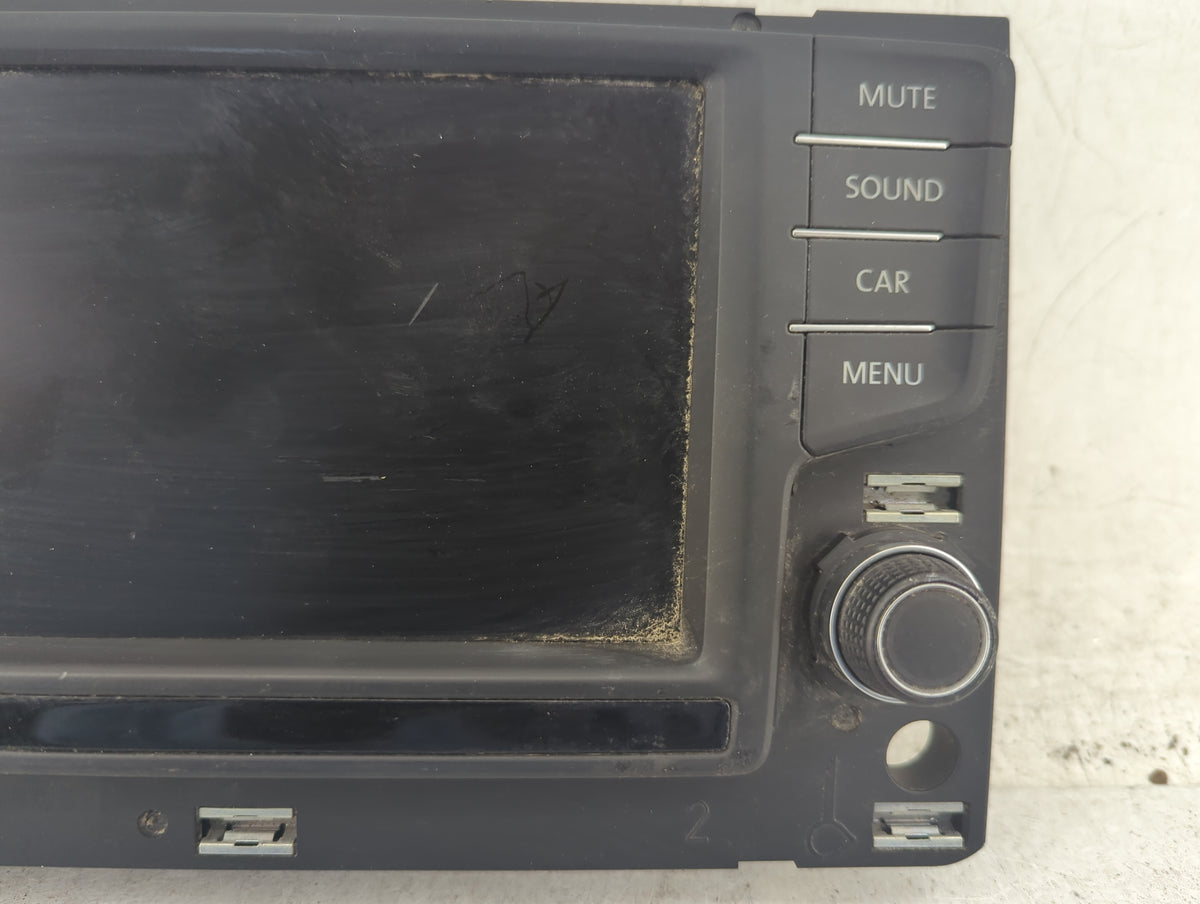 2017 Volkswagen Golf Gti Information Radio Display Screen - Oemusedautoparts1.com