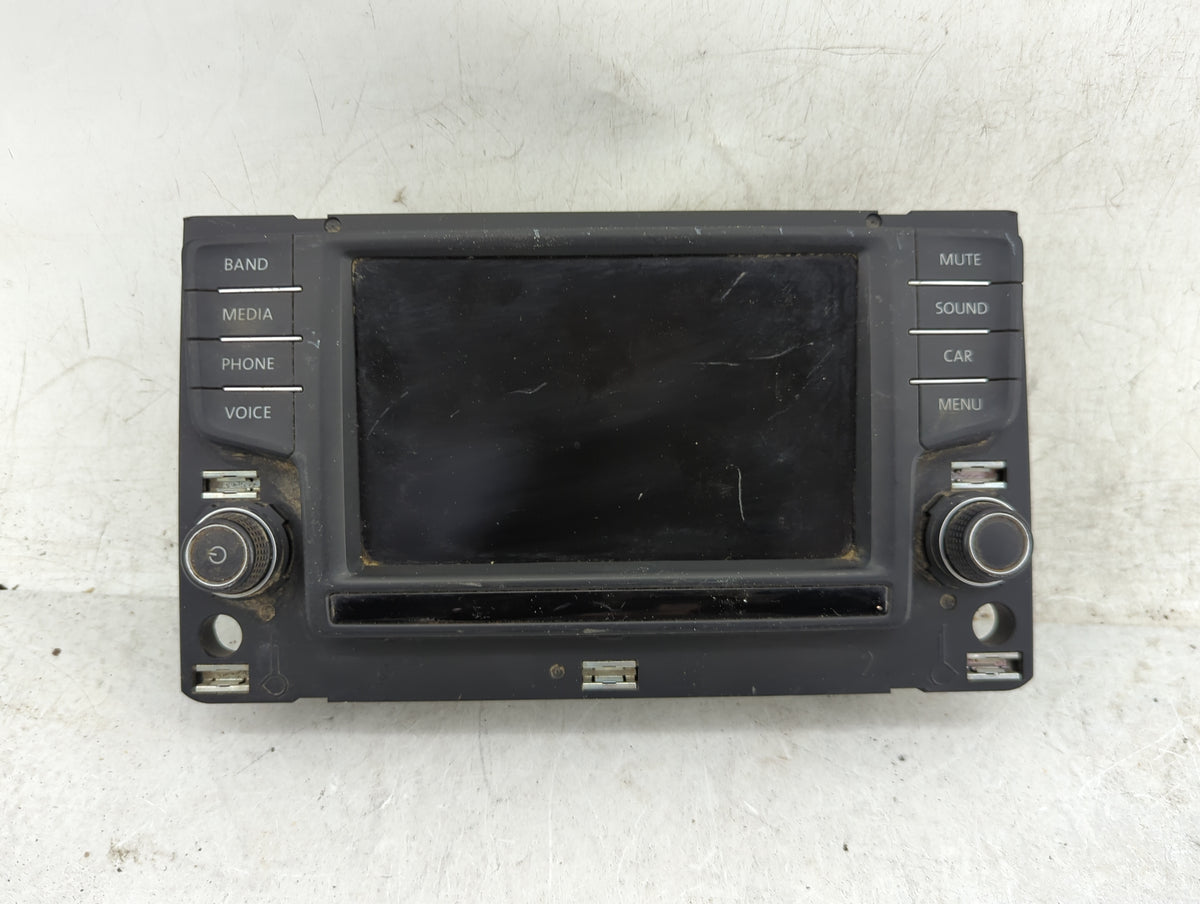 2017 Volkswagen Golf Gti Information Radio Display Screen 1447198 - Oemusedautoparts1.com