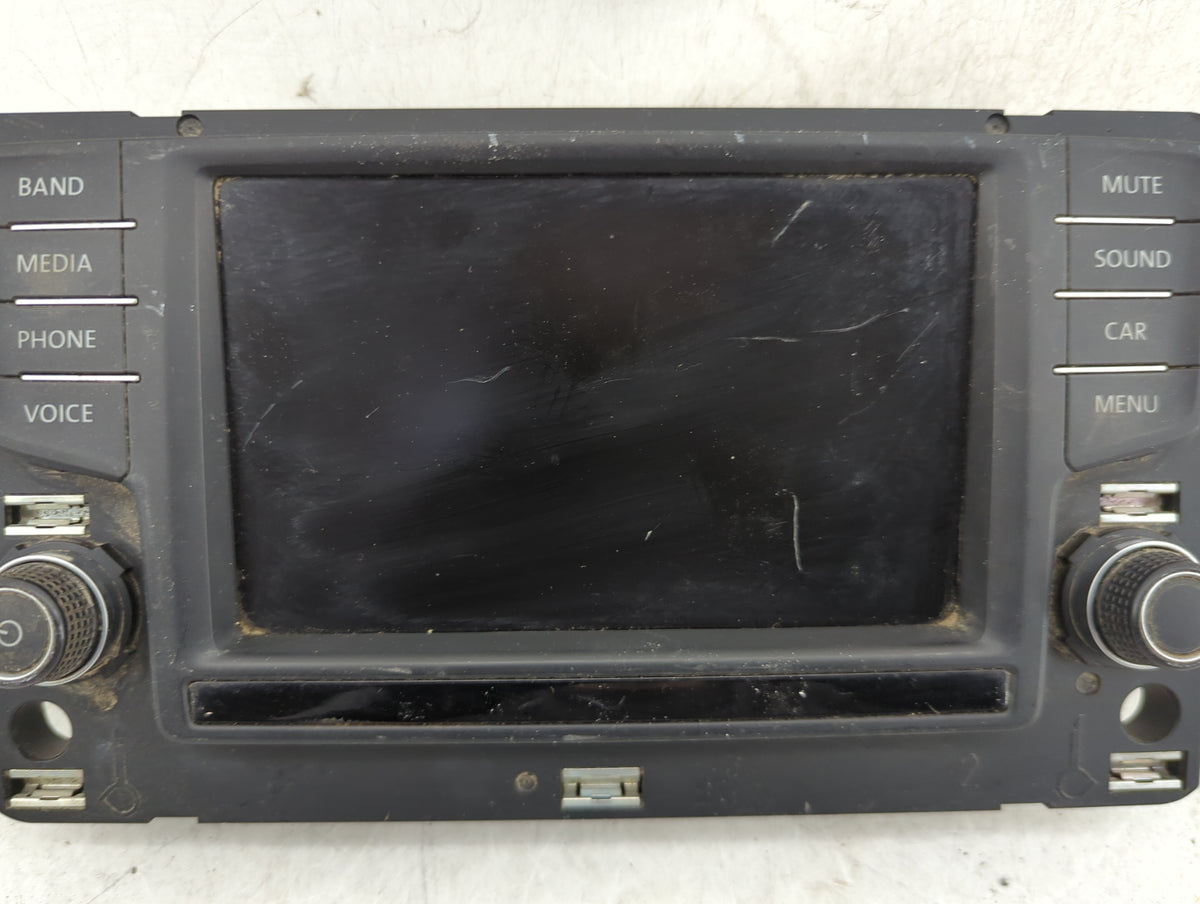 2017 Volkswagen Golf Gti Information Radio Display Screen 1447198 - Oemusedautoparts1.com