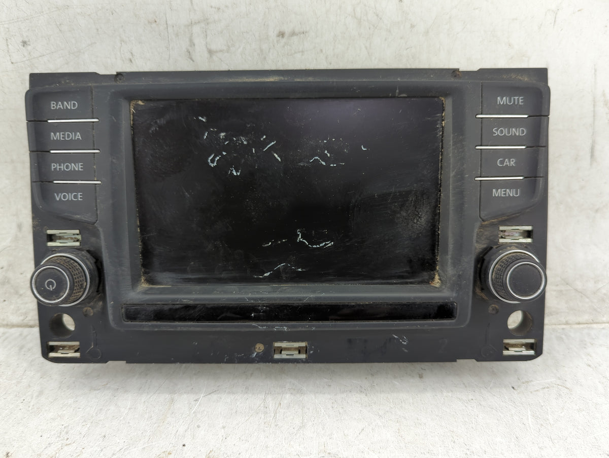 2017 Volkswagen Golf Gti Information Radio Display Screen 1447767 - Oemusedautoparts1.com