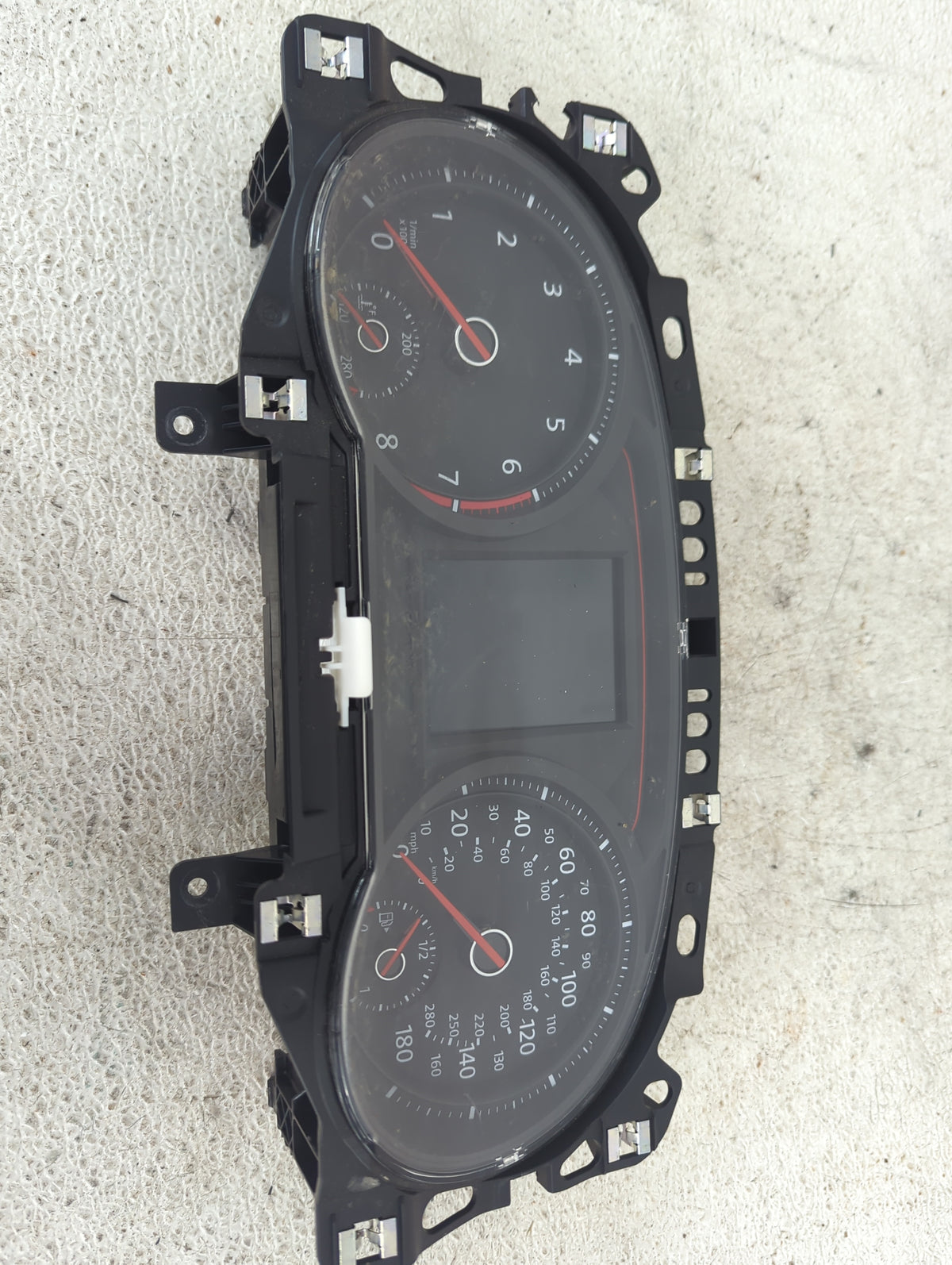 2017 Volkswagen Golf Gti Instrument Cluster Speedometer Gauges P/N:5G1920856B A2C99971200 Miles: Fits OEM Used Auto Parts - 