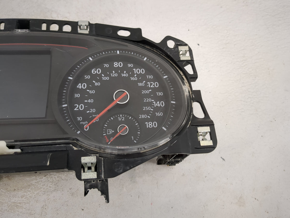 2017 Volkswagen Golf Gti Instrument Cluster Speedometer Gauges P/N:5G1920856B 5G1_180_344, A2C89971200 Miles: Fits OEM Used 
