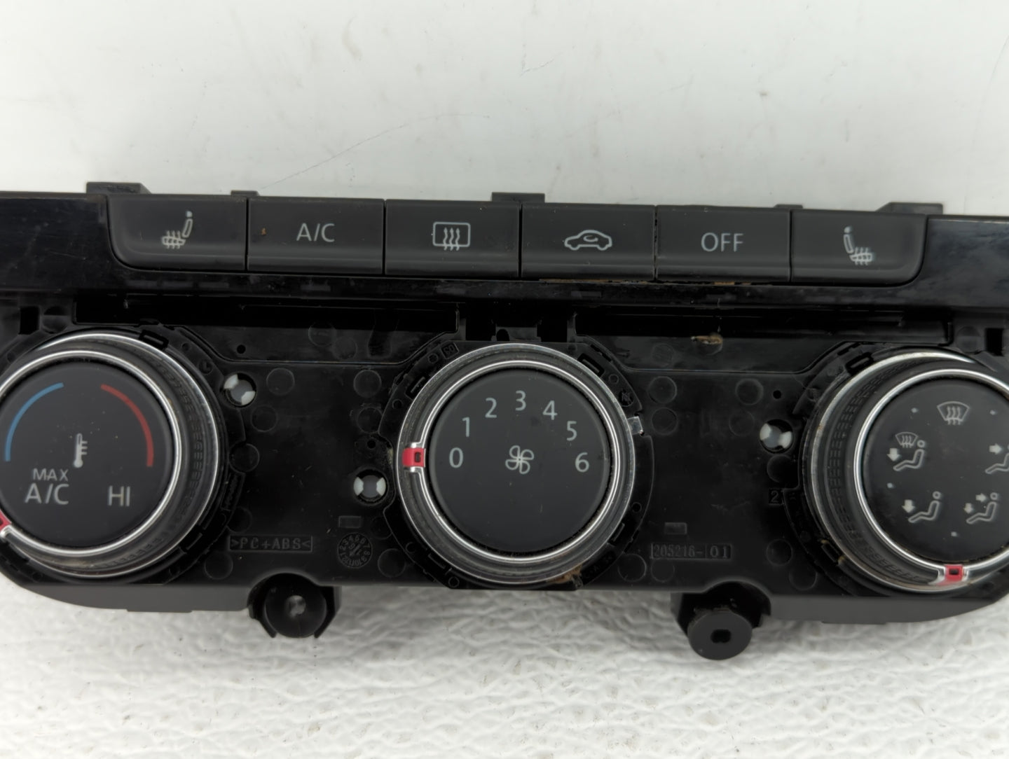 2017 Volkswagen Golf Sportwagen Climate Control Module Temperature AC/Heater Replacement P/N:5GM907426E 5GM907426 Fits OEM U