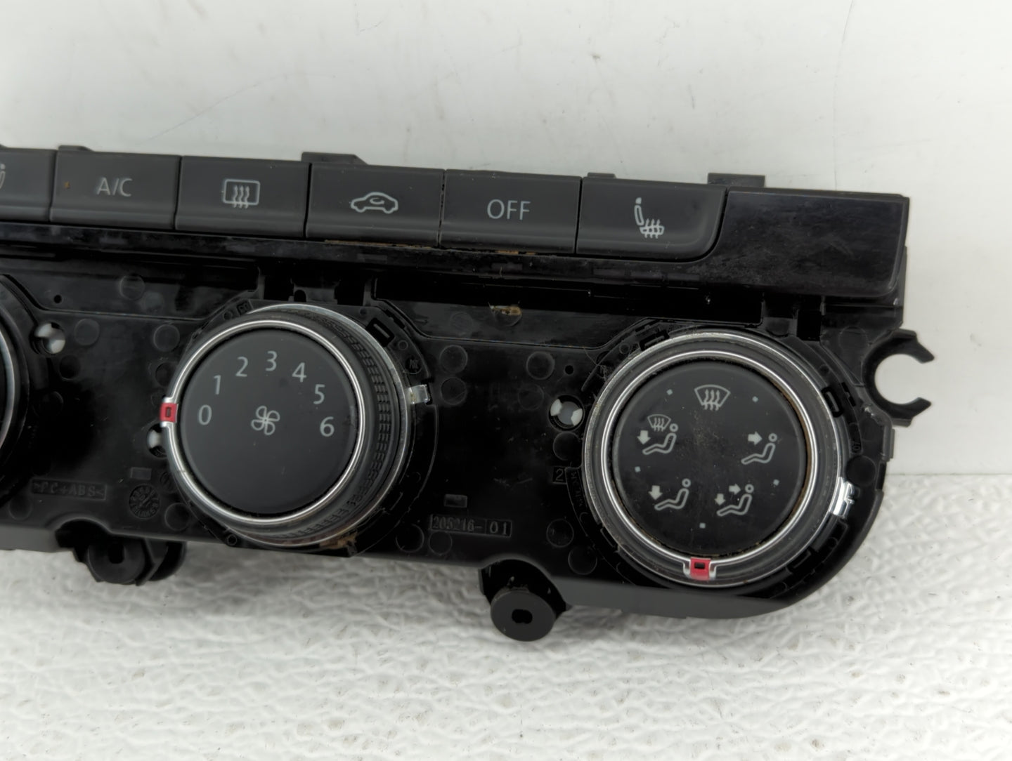 2017 Volkswagen Golf Sportwagen Climate Control Module Temperature AC/Heater Replacement P/N:5GM907426E 5GM907426 Fits OEM U