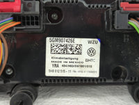 2017 Volkswagen Golf Sportwagen Climate Control Module Temperature AC/Heater Replacement P/N:5GM907426E 5GM907426 Fits OEM U