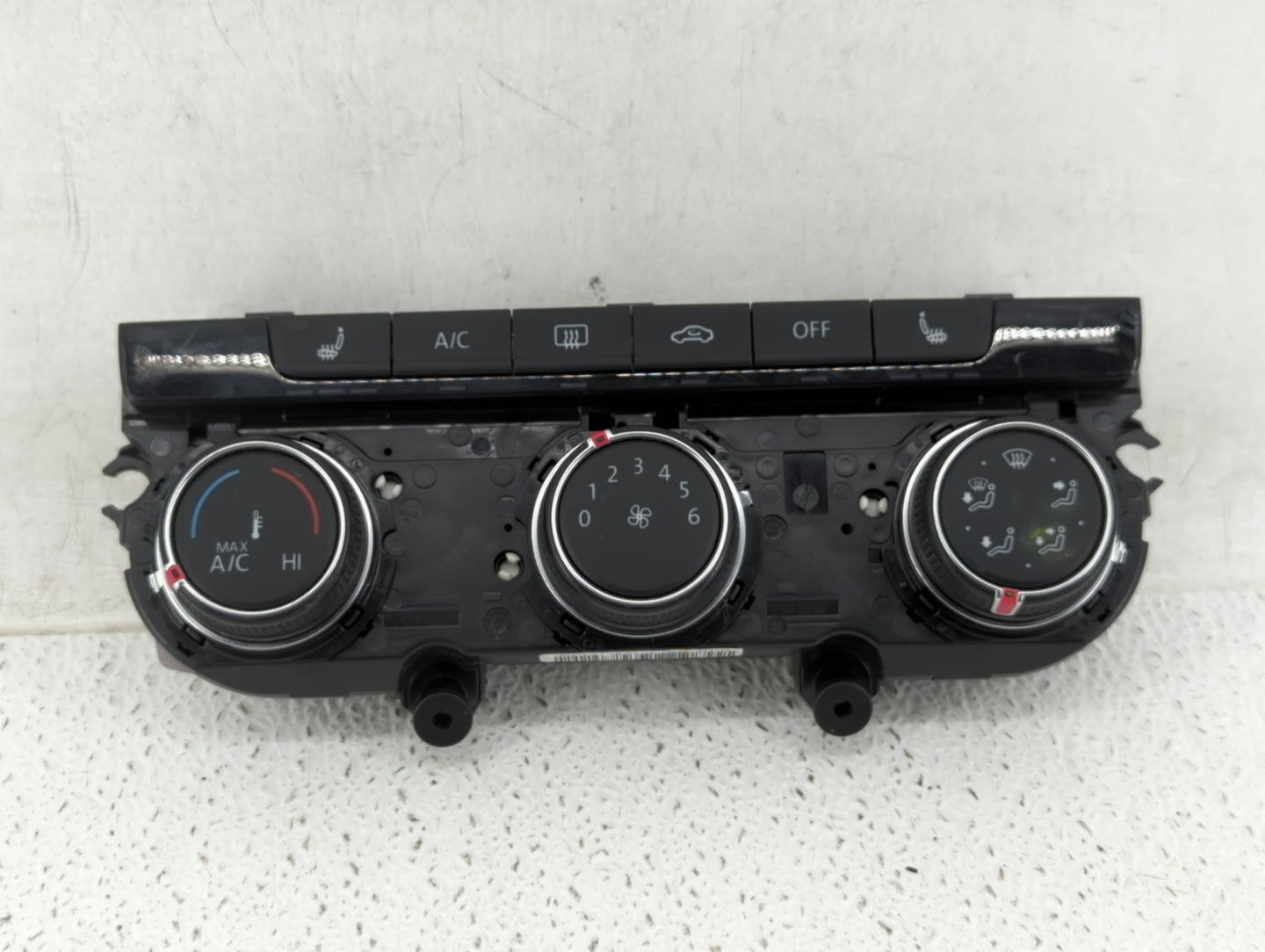 2017 Volkswagen Golf Sportwagen Climate Control Module Temperature AC/Heater Replacement P/N:5HB 012515-05 5GM907426E Fits O