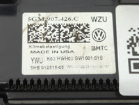 2017 Volkswagen Golf Sportwagen Climate Control Module Temperature AC/Heater Replacement P/N:5HB 012515-05 5GM907426E Fits O