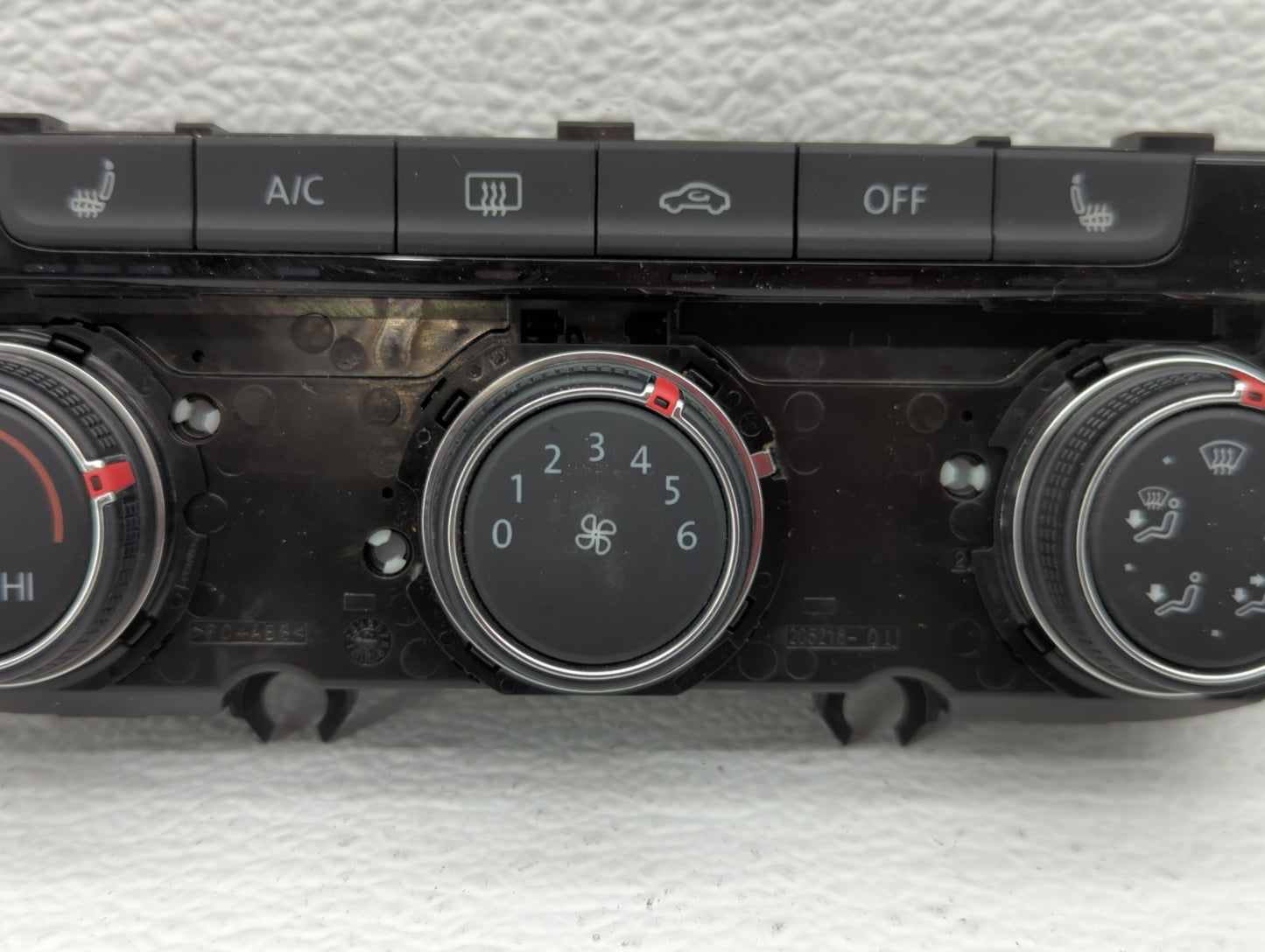 2017 Volkswagen Golf Sportwagen Climate Control Module Temperature AC/Heater Replacement P/N:5HB 012515-05 5GM907426E Fits O