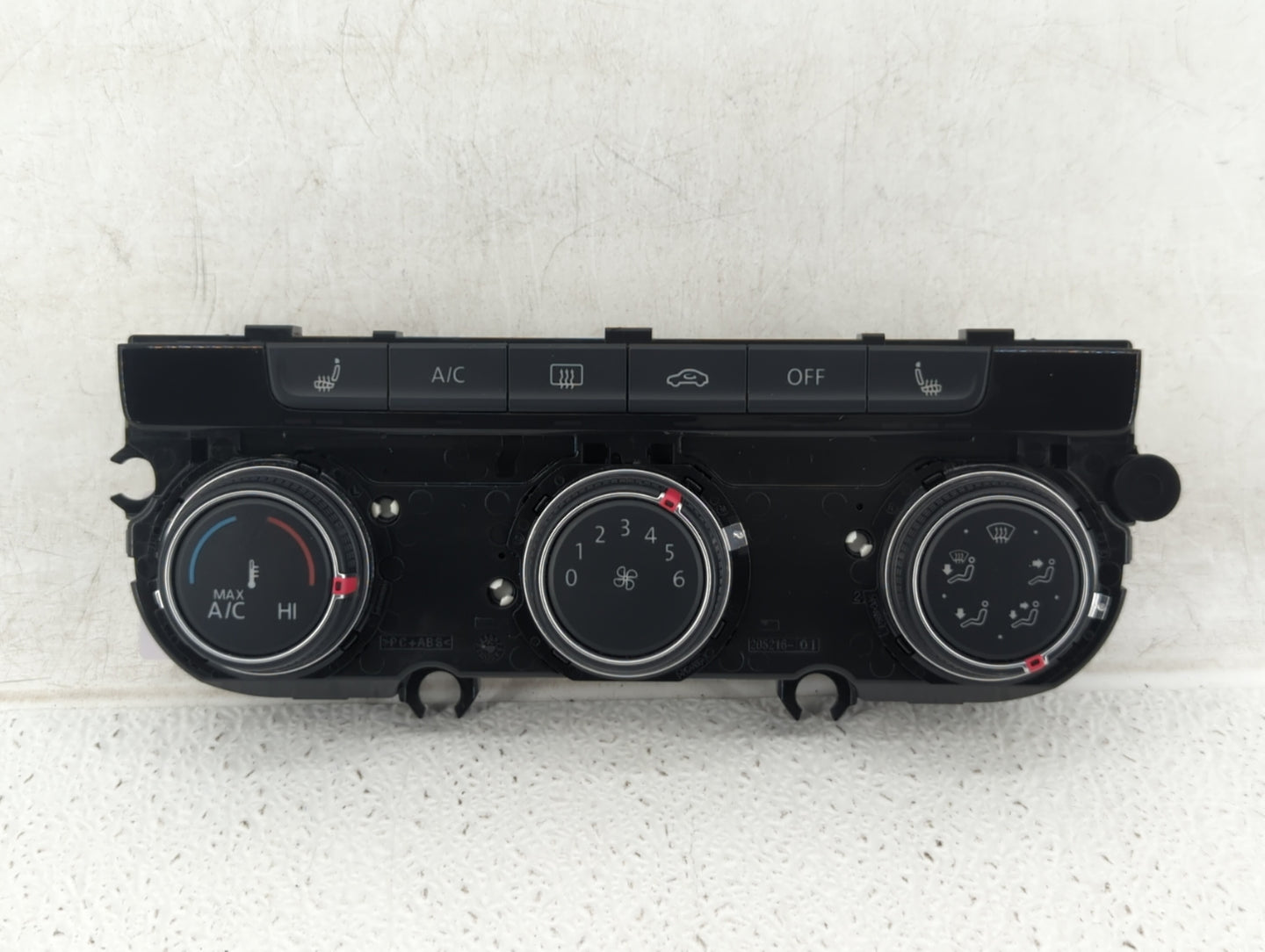 2017 Volkswagen Golf Sportwagen Climate Control Module Temperature AC/Heater Replacement P/N:5GM907426E 5GM907426 Fits OEM U