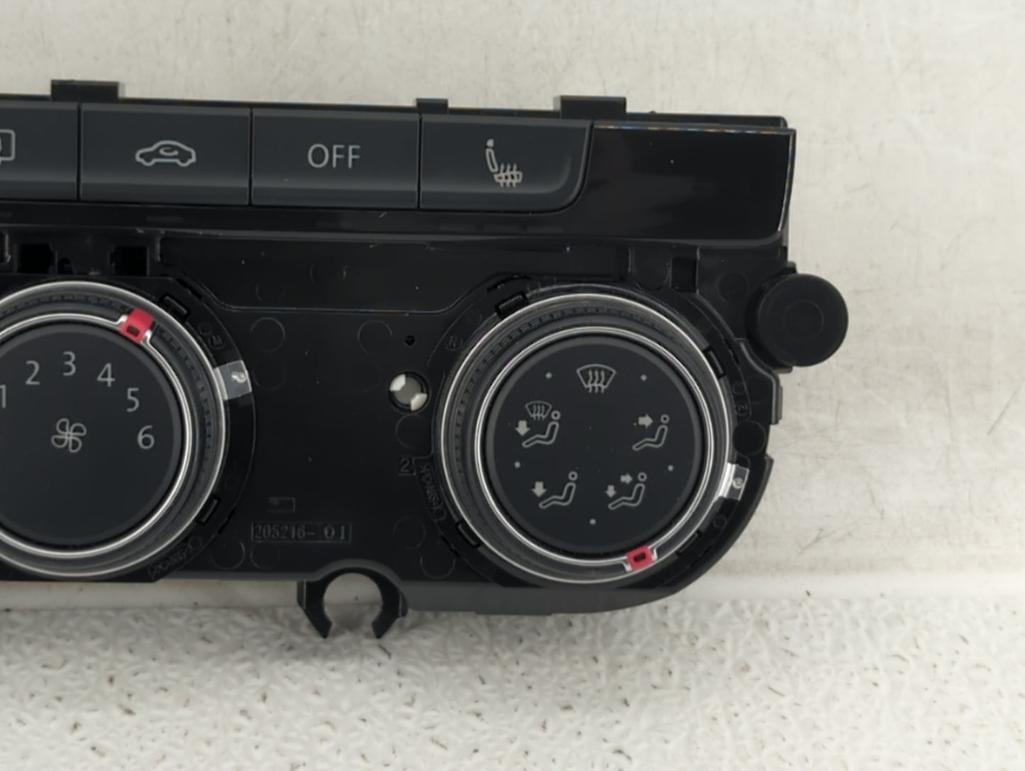 2017 Volkswagen Golf Sportwagen Climate Control Module Temperature AC/Heater Replacement P/N:5GM907426E 5GM907426 Fits OEM U