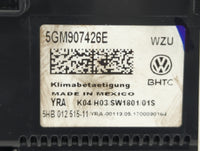 2017 Volkswagen Golf Sportwagen Climate Control Module Temperature AC/Heater Replacement P/N:5GM907426E 5GM907426 Fits OEM U