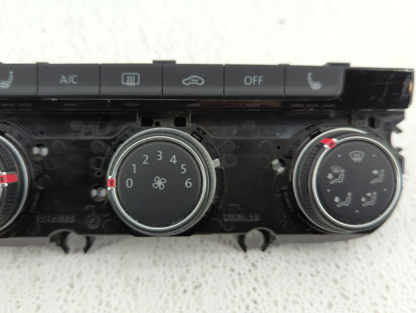 2017 Volkswagen Golf Sportwagen Climate Control Module Temperature AC/Heater Replacement P/N:5GM907426E 5GM907426 Fits OEM U