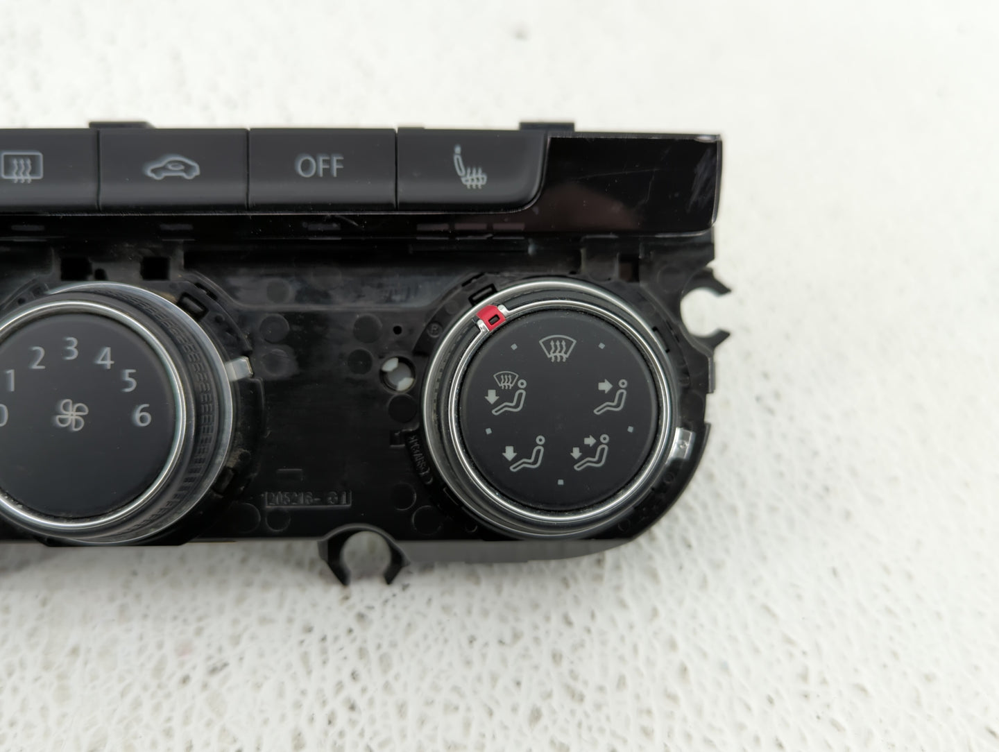 2017 Volkswagen Golf Sportwagen Climate Control Module Temperature AC/Heater Replacement P/N:5GM907426E 5GM907426 Fits OEM U