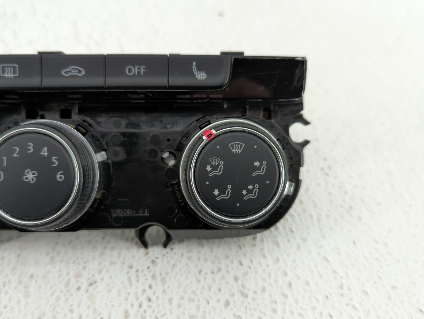 2017 Volkswagen Golf Sportwagen Climate Control Module Temperature AC/Heater Replacement P/N:5GM907426E 5GM907426 Fits OEM U