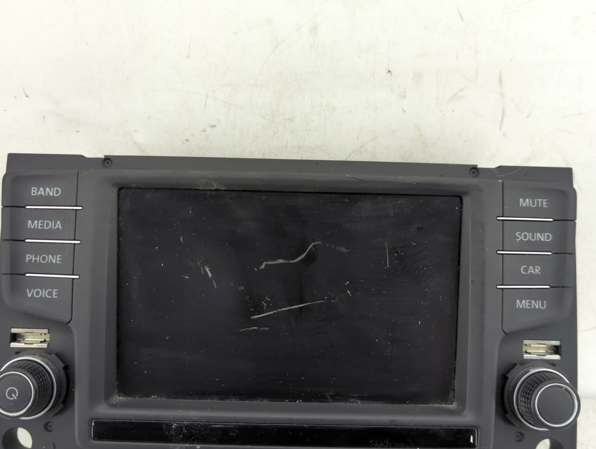 2016-2017 Volkswagen Gti Information Radio Display Screen - Oemusedautoparts1.com