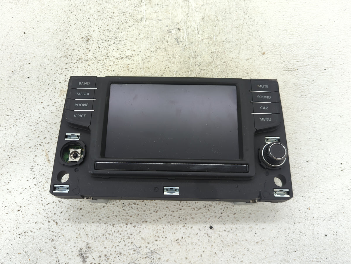 2016-2017 Volkswagen Gti Information Radio Display Screen 1422100 - Oemusedautoparts1.com