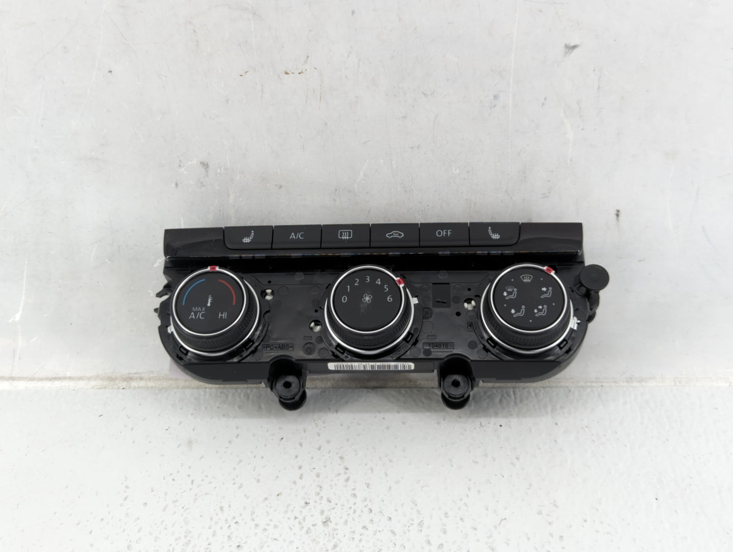 2017 Volkswagen Gti Climate Control Module Temperature AC/Heater Replacement P/N:5HB 012 515 07 Fits OEM Used Auto Parts - O