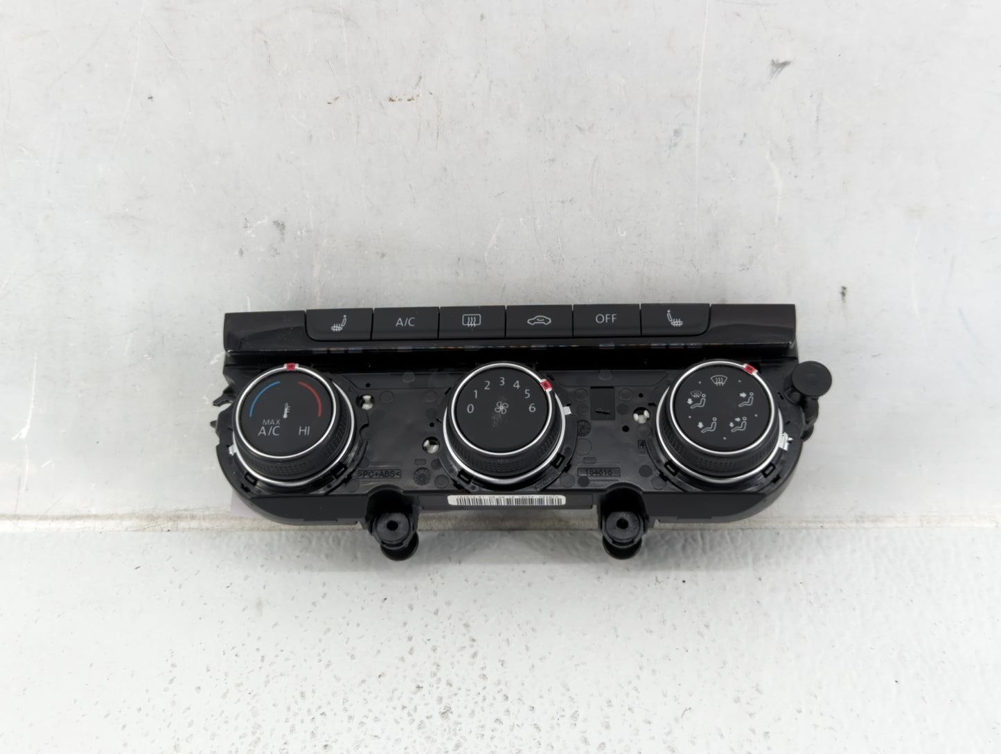 2017 Volkswagen Gti Climate Control Module Temperature AC/Heater Replacement P/N:5HB 012 515 07 Fits OEM Used Auto Parts - O