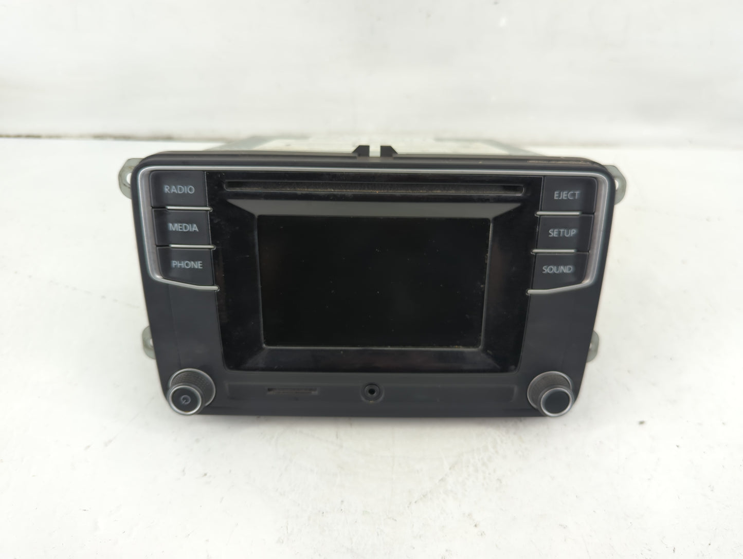 2017 Volkswagen Jetta Radio AM FM Cd Player Receiver Replacement P/N:561 035 150 A Fits OEM Used Auto Parts - Oemusedautopar