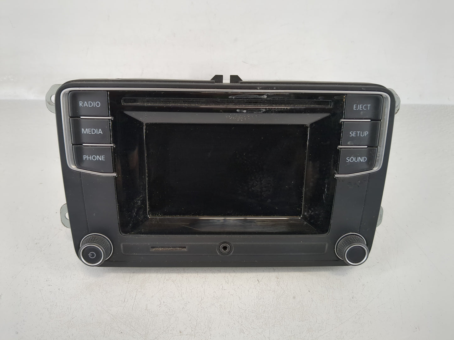 2017 Volkswagen Jetta Radio AM FM Cd Player Receiver Replacement P/N:561 035 150 A Fits OEM Used Auto Parts - Oemusedautopar