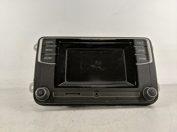 2017 Volkswagen Jetta Radio AM FM Cd Player Receiver Replacement P/N:561 035 150 A Fits OEM Used Auto Parts - Oemusedautopar