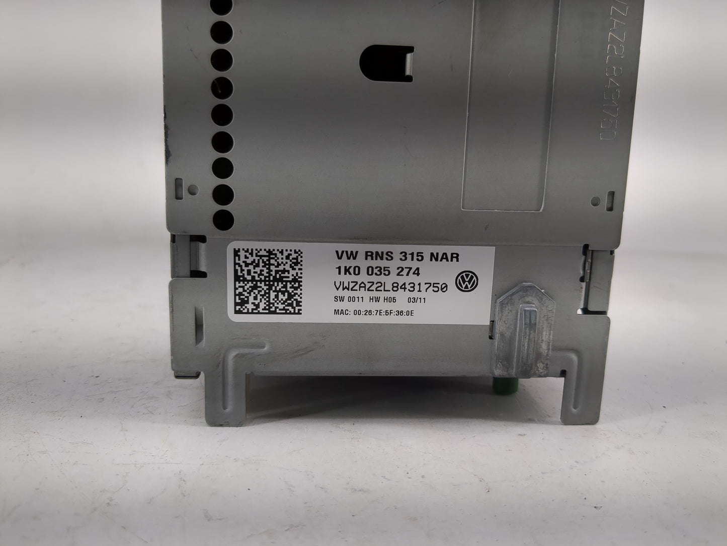 2014-2017 Volkswagen Jetta Radio AM FM Cd Player Receiver Replacement P/N:1K0 035 274 Fits Fits 2014 2015 2016 2017 OEM Used