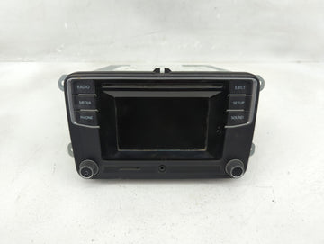 2017 Volkswagen Jetta Radio AM FM Cd Player Receiver Replacement P/N:561 035 150 A Fits OEM Used Auto Parts - Oemusedautopar