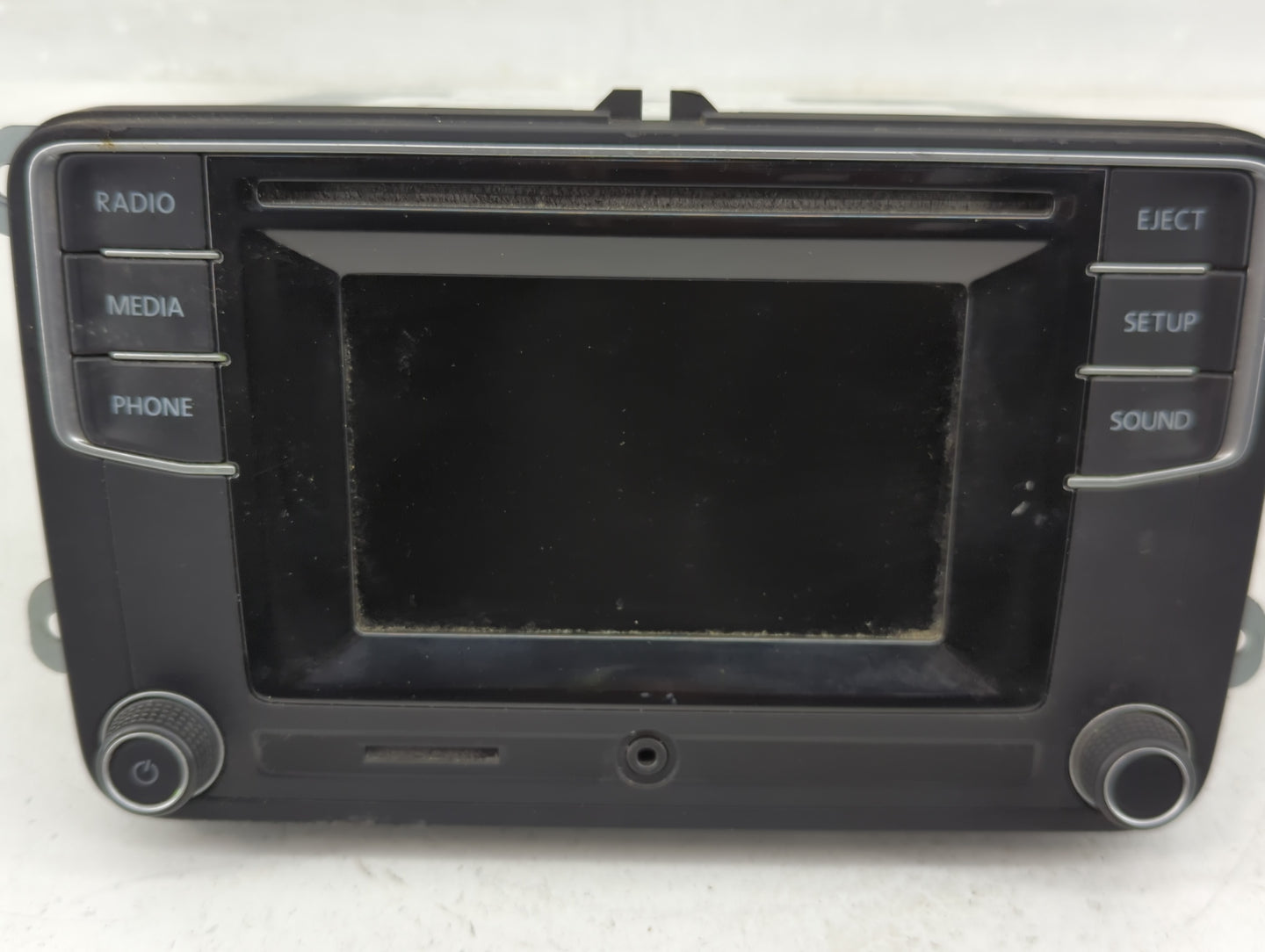2017 Volkswagen Jetta Radio AM FM Cd Player Receiver Replacement P/N:561 035 150 A Fits OEM Used Auto Parts - Oemusedautopar