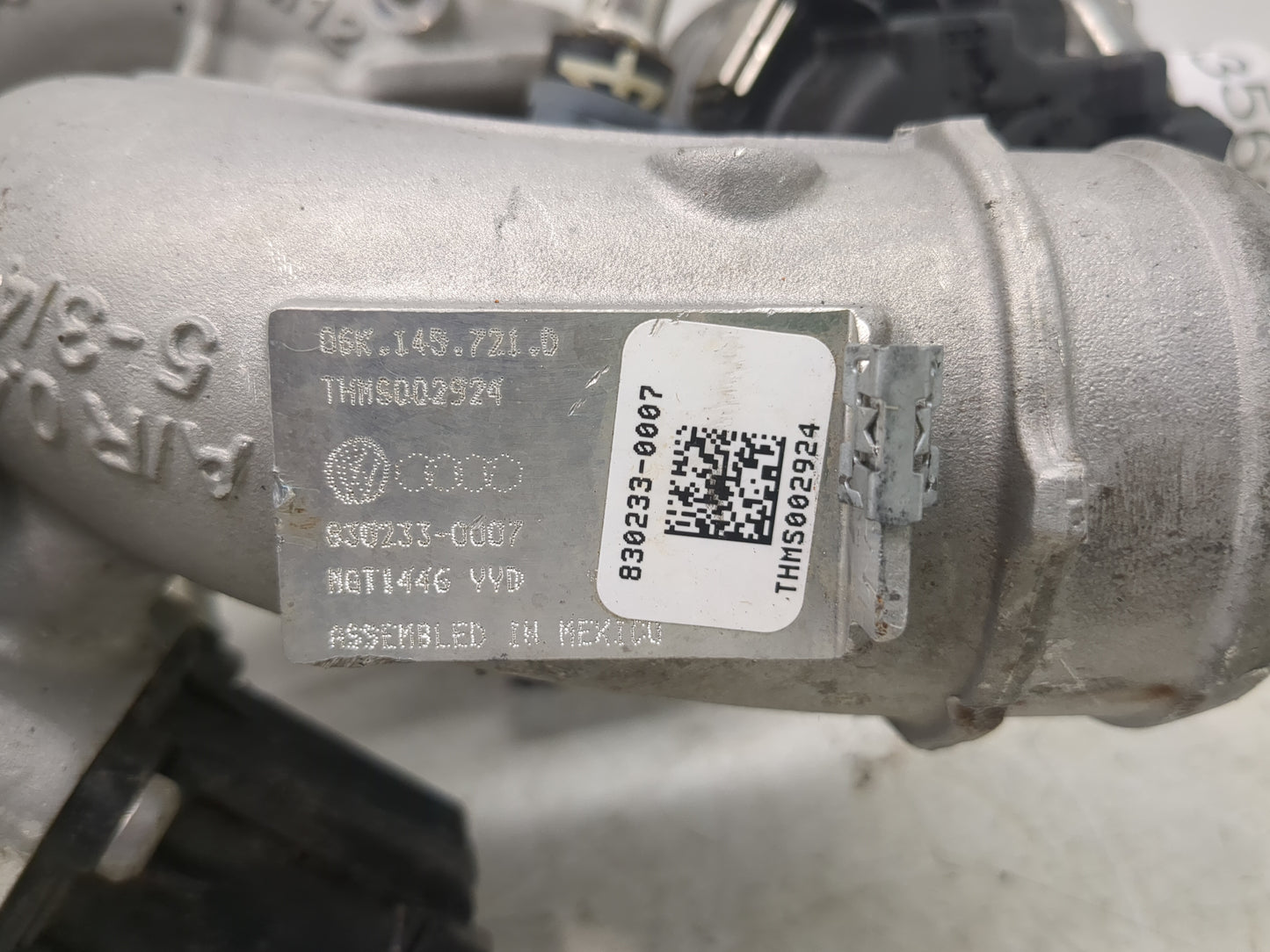 2016 Jetta Turbocharger Turbo Charger Super Charger Supercharger - Oemusedautoparts1.com