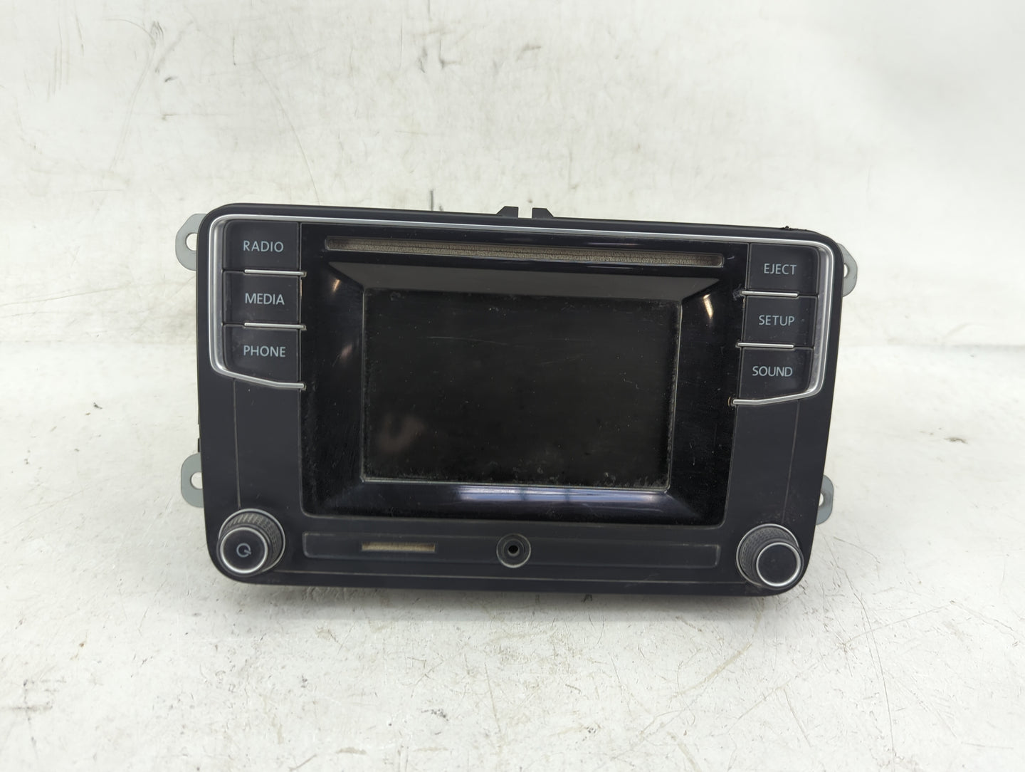 2017 Volkswagen Jetta Radio AM FM Cd Player Receiver Replacement P/N:561 035 150 A Fits OEM Used Auto Parts - Oemusedautopar