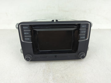 2017 Volkswagen Jetta Radio AM FM Cd Player Receiver Replacement P/N:561 035 150 A Fits OEM Used Auto Parts - Oemusedautopar