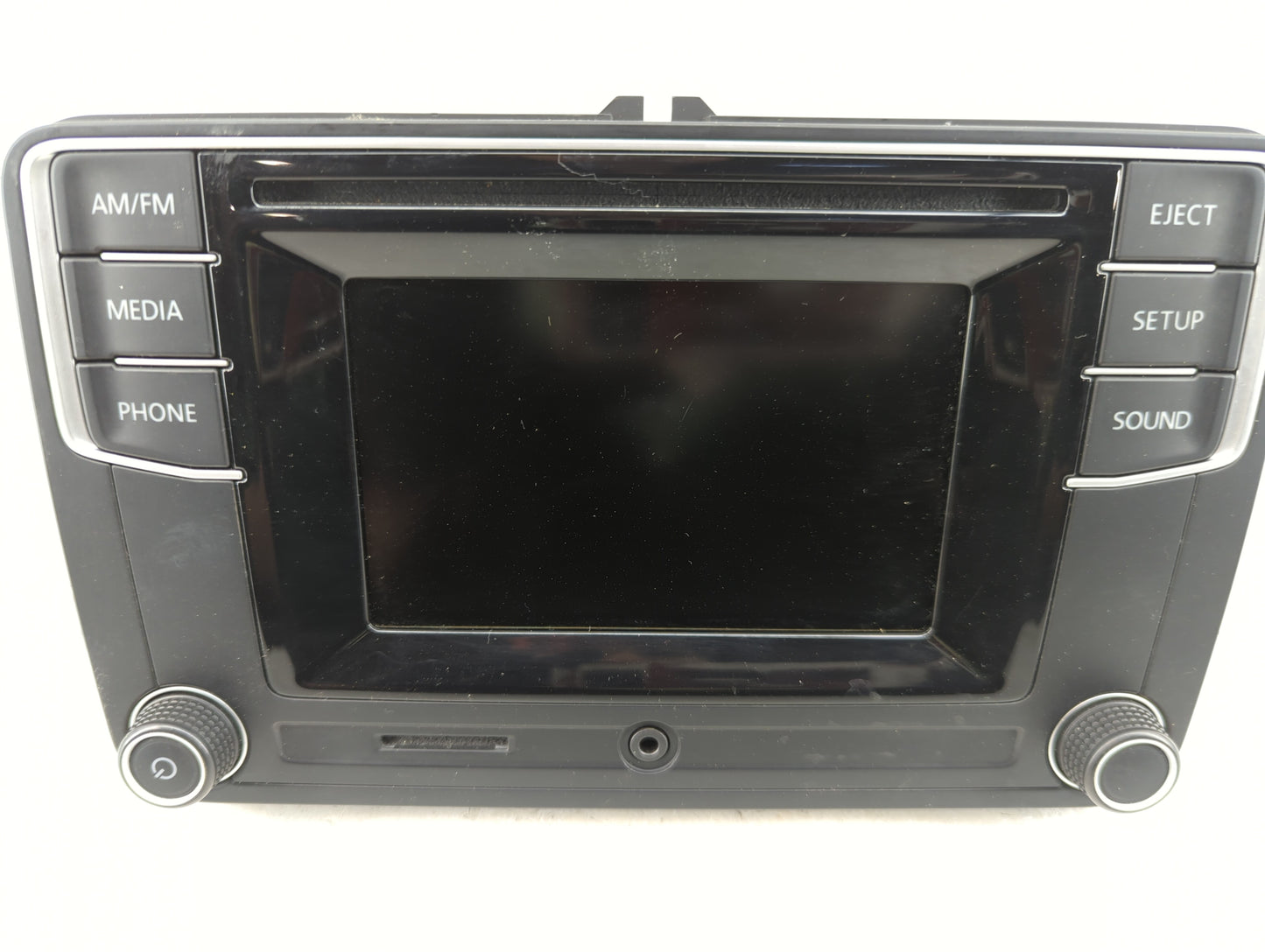 2016-2017 Volkswagen Jetta Radio AM FM Cd Player Receiver Replacement P/N:561 035 150 Fits Fits 2013 2014 2015 2016 2017 OEM